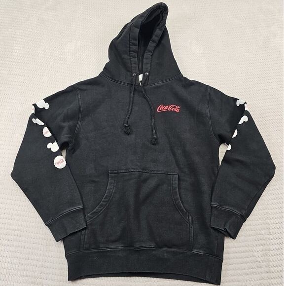Disney World Resort Coca Cola Sweatshirt Adult Small Hooded Pull Over - Picture 1 of 7